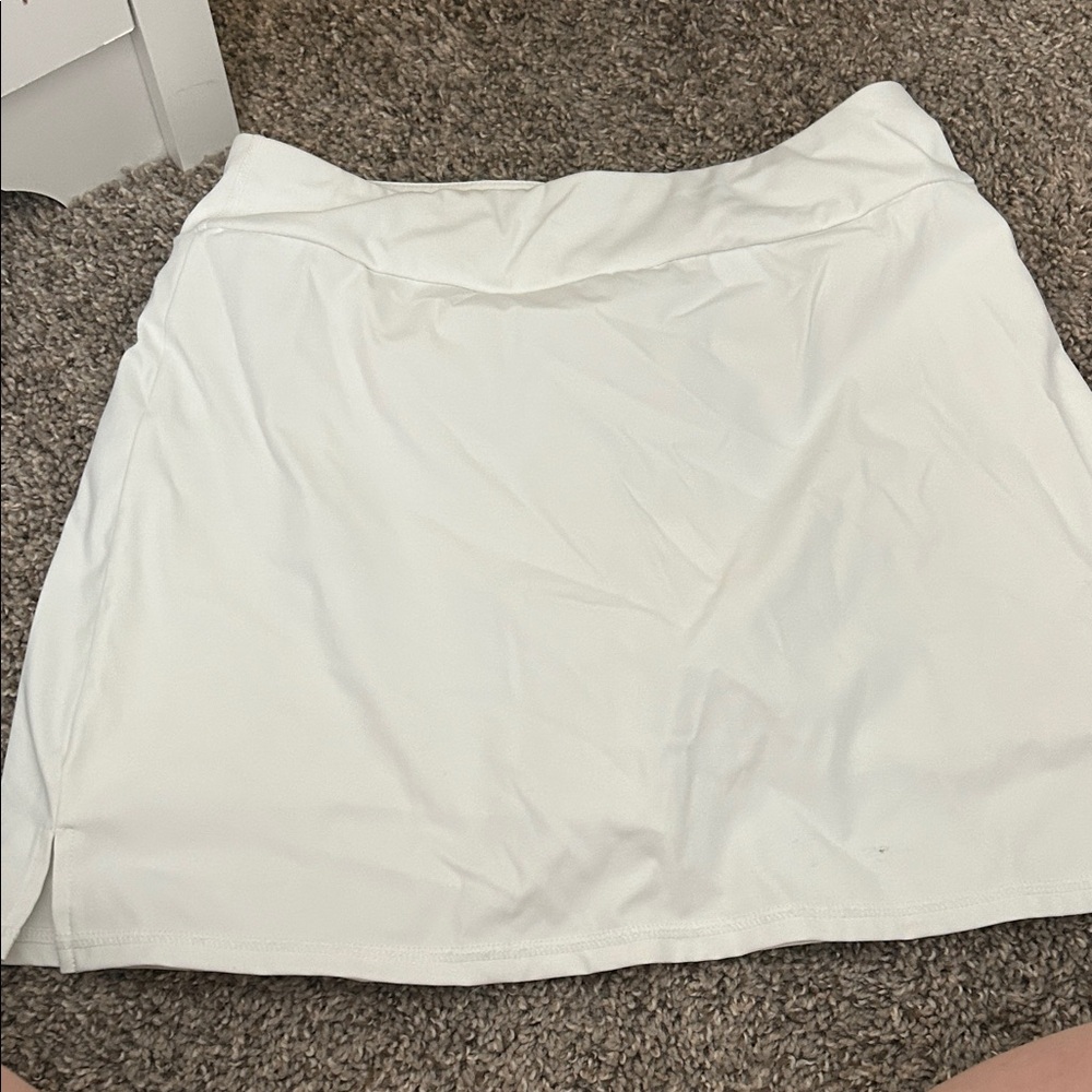 Chic White A-Line Women's Skirt